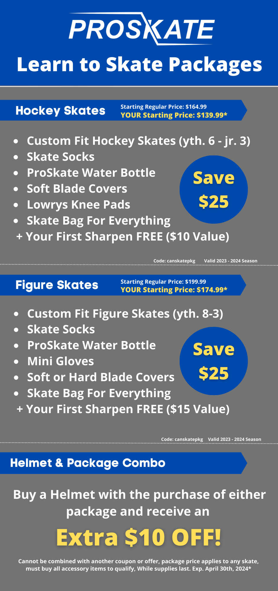 Skating Equipment St. Albert Skating Centre